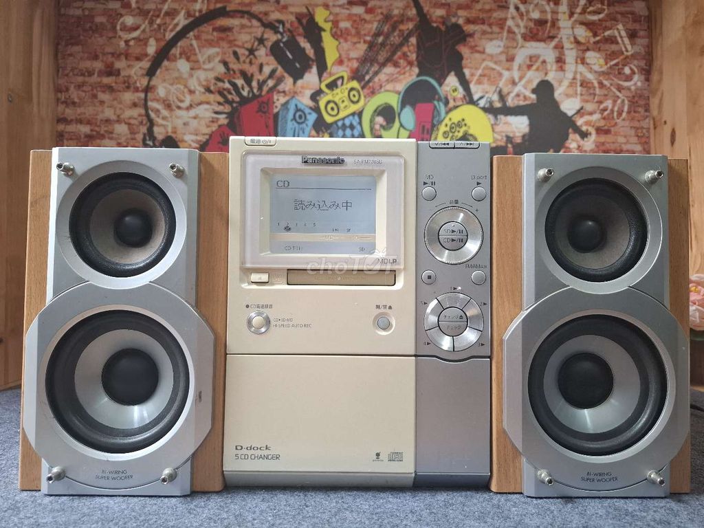 Dàn Panasonic đẹp keng, loa 2 cầu bass lực. Mua bán Tivi, Âm thanh tại Thành Phố Đồng Hới Quảng Bình được đăng bởi Chuyên đầu đĩa than hình 2