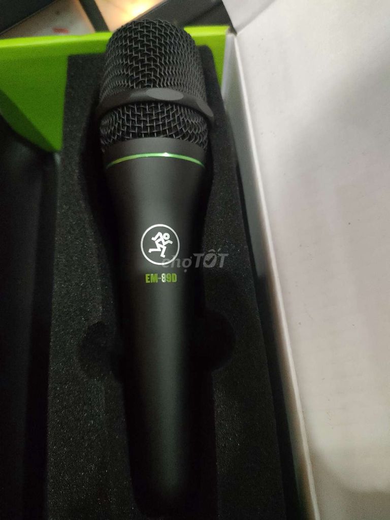 Microphone Mackie EM-89D Đen Likenew fullbox. Mua bán Tivi, Âm thanh tại Huyện Châu Đức Bà Rịa - Vũng Tàu được đăng bởi SOH Studio hình 1