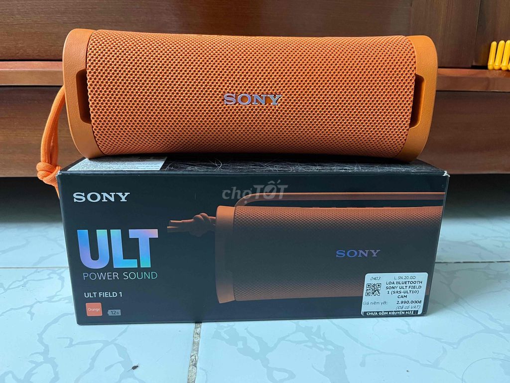 Loa Bluetooth Sony ULT FIELD 1. Mua bán Tivi, Âm thanh tại Quận Bình Tân Tp Hồ Chí Minh được đăng bởi Phúc lê hình 1