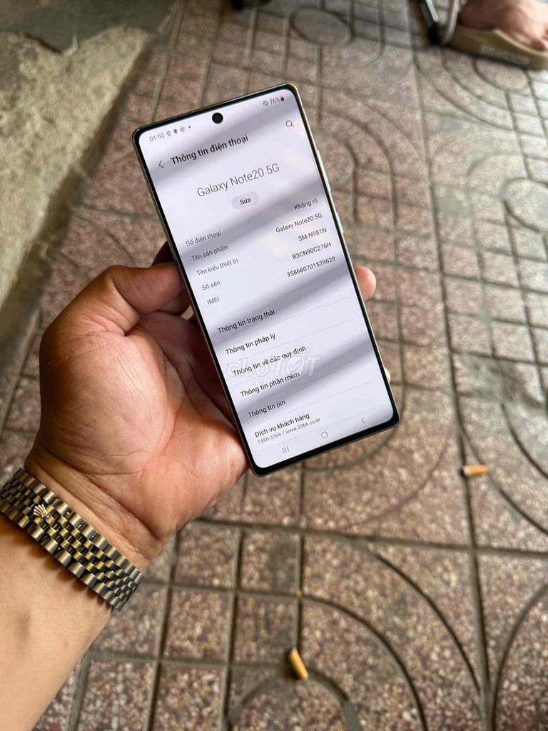 Samsung Galaxy Note20 5G Xanh lá. Mua bán Điện thoại tại Quận 8 Tp Hồ Chí Minh được đăng bởi bin mobile  hình 1