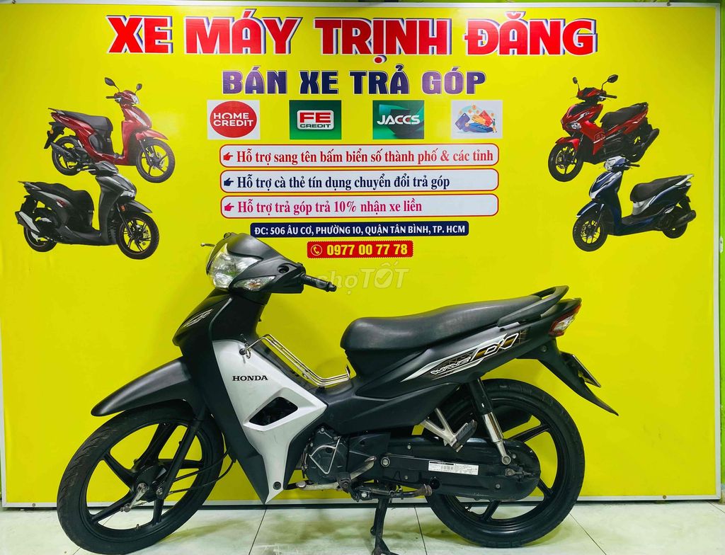 Honda Wave @110cc hỗ trợ trả góp trả 1tr nhận xe