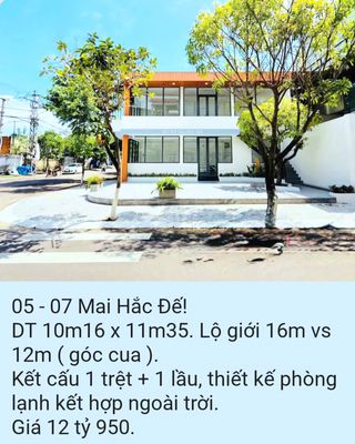 Nhà góc cua Mai Hắc Đế và Phạm Cần Chính, ngang hơn 10m.. Mua bán nhà ở tại Thành phố Qui Nhơn Bình Định được đăng bởi Nguyễn Trị An
