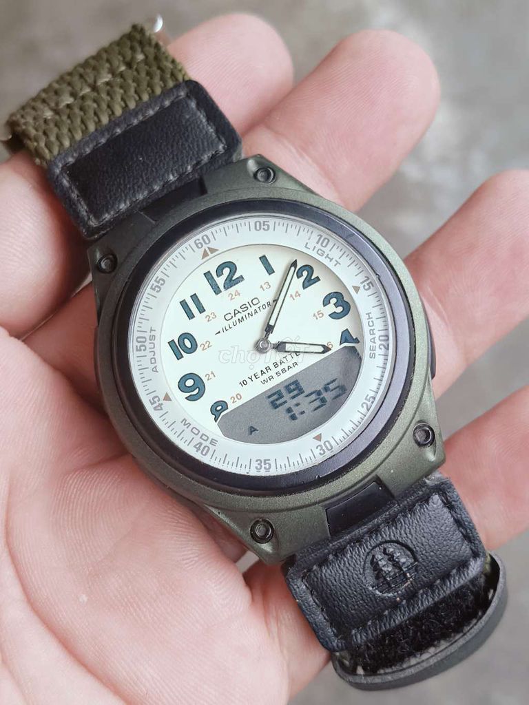 1/4 zá new: CASl0 AW-80 QUÂN ĐỘl. Mua bán Đồng hồ tại Thành phố Buôn Ma Thuột Đắk Lắk được đăng bởi Tây Nhật Ta hình 1