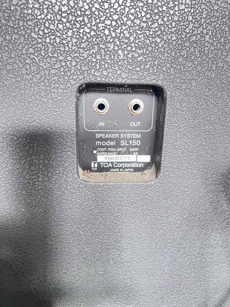 Loa TOA SL150 Đen 40W. Mua bán Tivi, Âm thanh tại Huyện Krông A Na Đắk Lắk được đăng bởi Linh Hoang hình 1