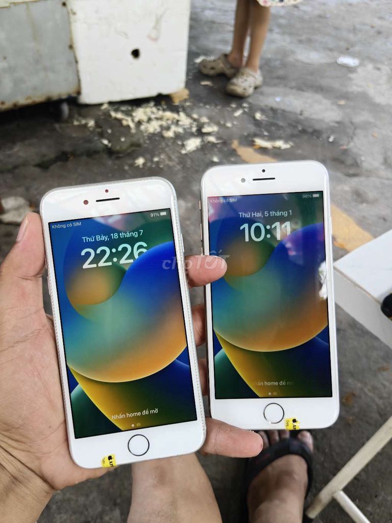 Apple iPhone 8 64GB Trắng. Mua bán Điện thoại tại Quận Liên Chiểu Đà Nẵng được đăng bởi Công Lực hình 1