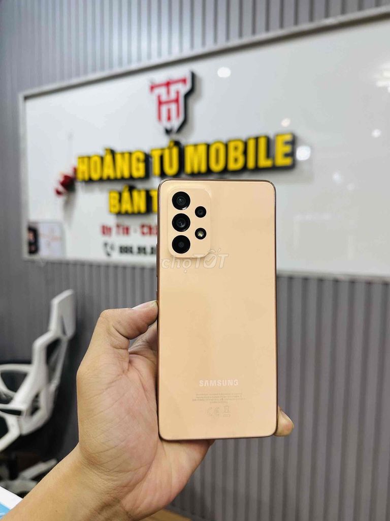 Samsung A53 5G 8GB/128GB Vàng. Mua bán Điện thoại tại Quận Liên Chiểu Đà Nẵng được đăng bởi Hoàng Tú MB hình 1