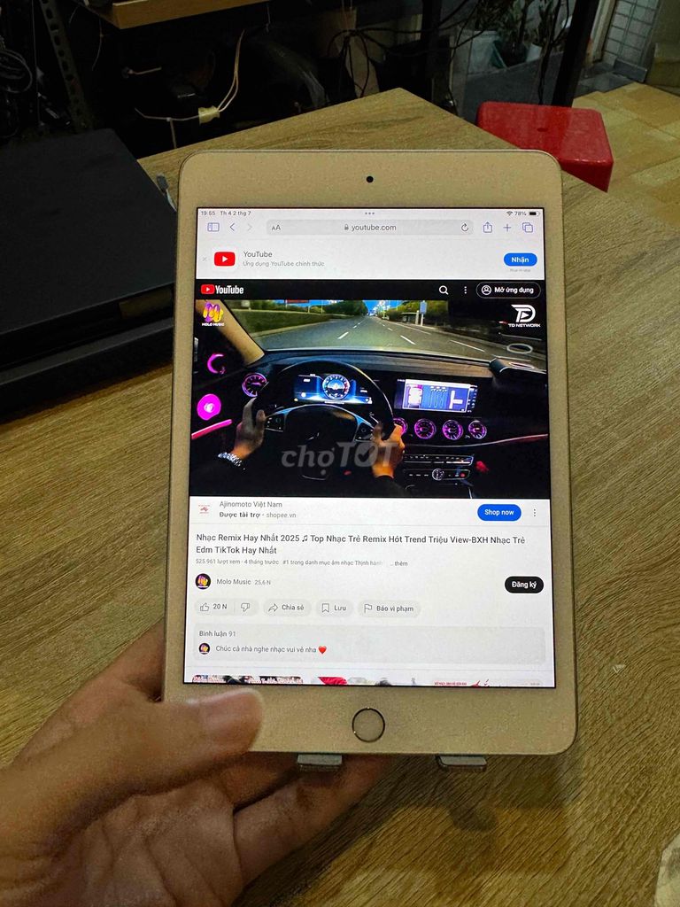 Thanh lý ipad mini thế hệ 5