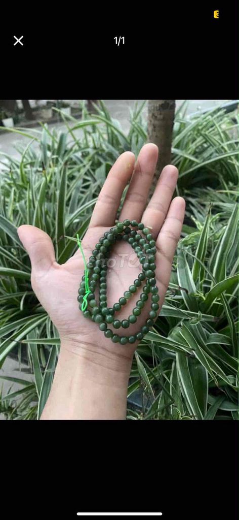 Vòng tay đá ngọc nephiest. Mua bán Phụ kiện thời trang khác tại Huyện Đan Phượng Hà Nội được đăng bởi Quynhh hình 1