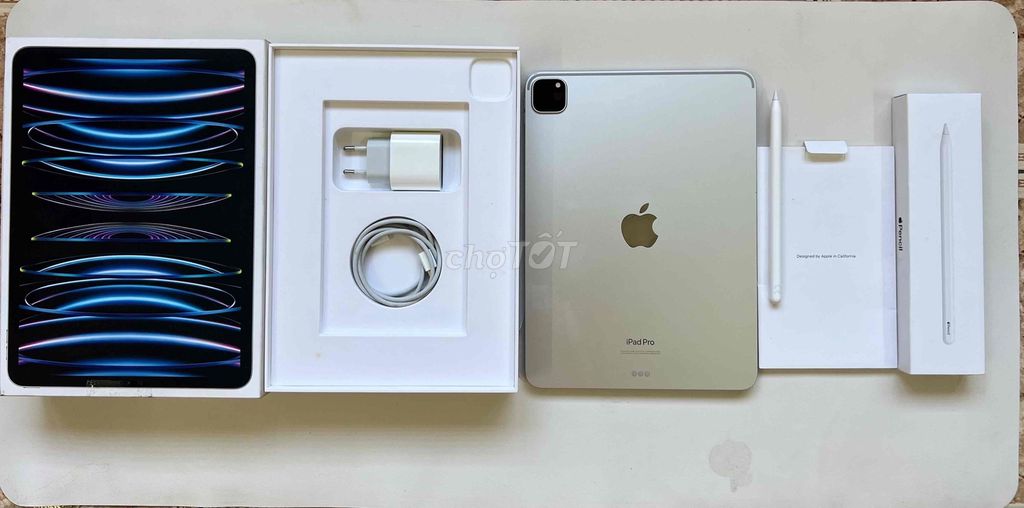 iPad Pro M2 128GB 11" + Pencil2 Apple Full Box 🥰🥰. Mua bán Máy tính bảng tại Quận Hải Châu Đà Nẵng được đăng bởi Khoa hình 1