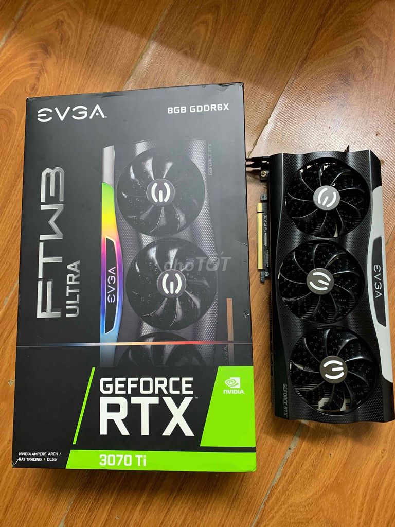 Card đồ họa EVGA RTX 3070 Ti FTW3 Ultra Gaming. Mua bán Linh kiện (RAM, Card...) tại Quận 3 Tp Hồ Chí Minh được đăng bởi Đông Phương PC  hình 1