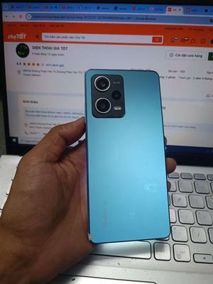 Xiaomi Redmi Note 12 PRO 5G 8GB.256GB XANH ZIN ĐẸP