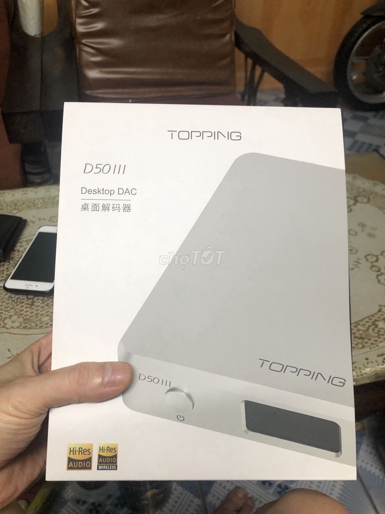 DAC Topping D50III Đen. Mua bán Tivi, Âm thanh tại Quận Ngô Quyền Hải Phòng được đăng bởi meomeo hình 1