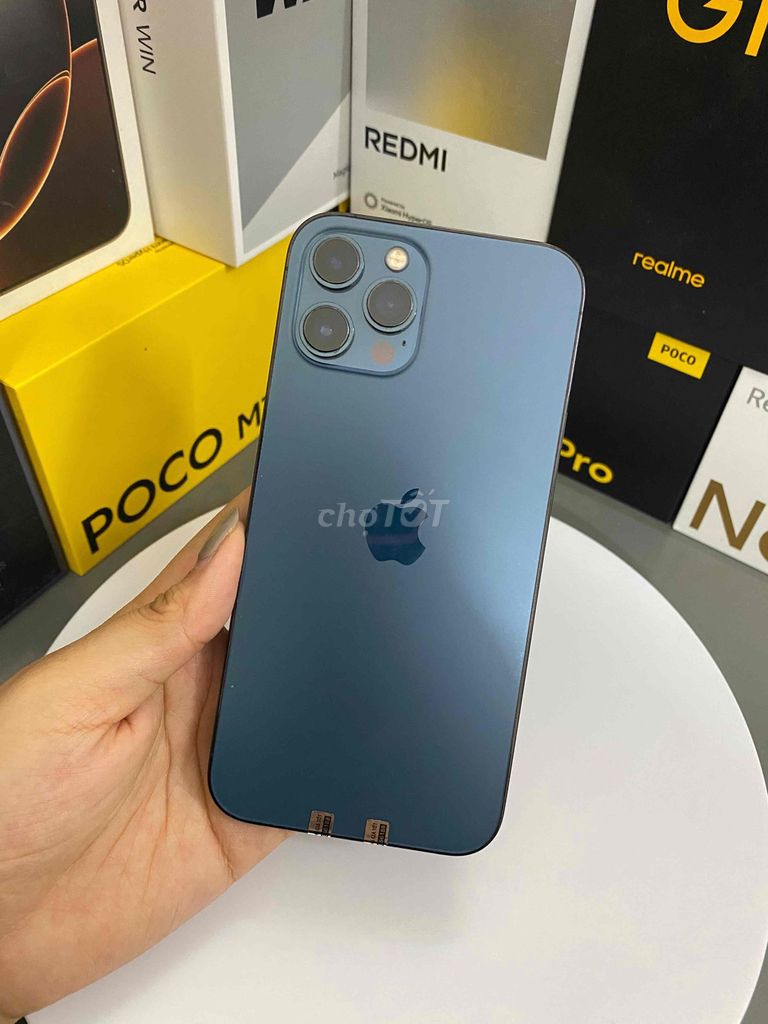 Apple iPhone 12 Pro Max 128GB Xanh Zin áp. Mua bán Điện thoại tại Thành phố Nam Định Nam Định được đăng bởi TRÍ DŨNG STORE hình 1
