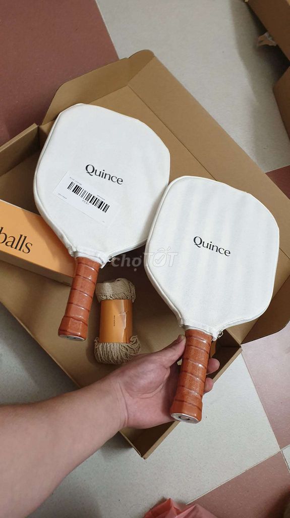 Đôi vợt pickleball chuẩn hãng Quince full hộp. Mua bán Đồ thể thao, Dã ngoại tại Huyện Thanh Trì Hà Nội được đăng bởi Nguyễn Tiến Đạt hình 1