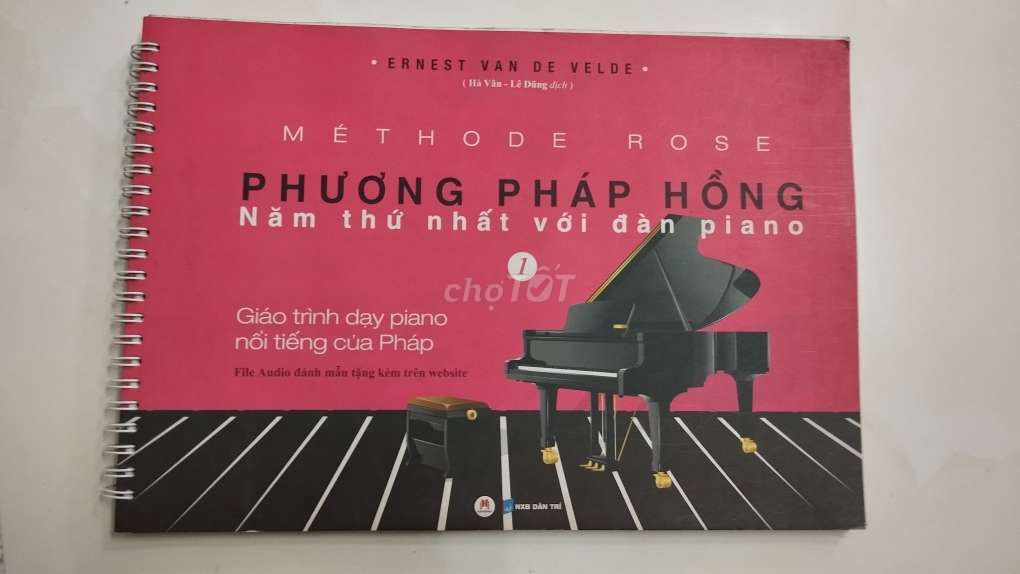 Sách phương pháp hồng dành cho người chơi piano