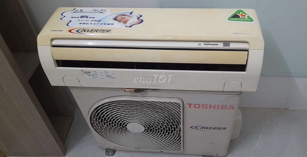 Thanh lý máy lạnh Toshiba 1HP inverter. Mua bán Máy lạnh, điều hoà tại Thành phố Thuận An Bình Dương được đăng bởi Ngọc Hà hình 1