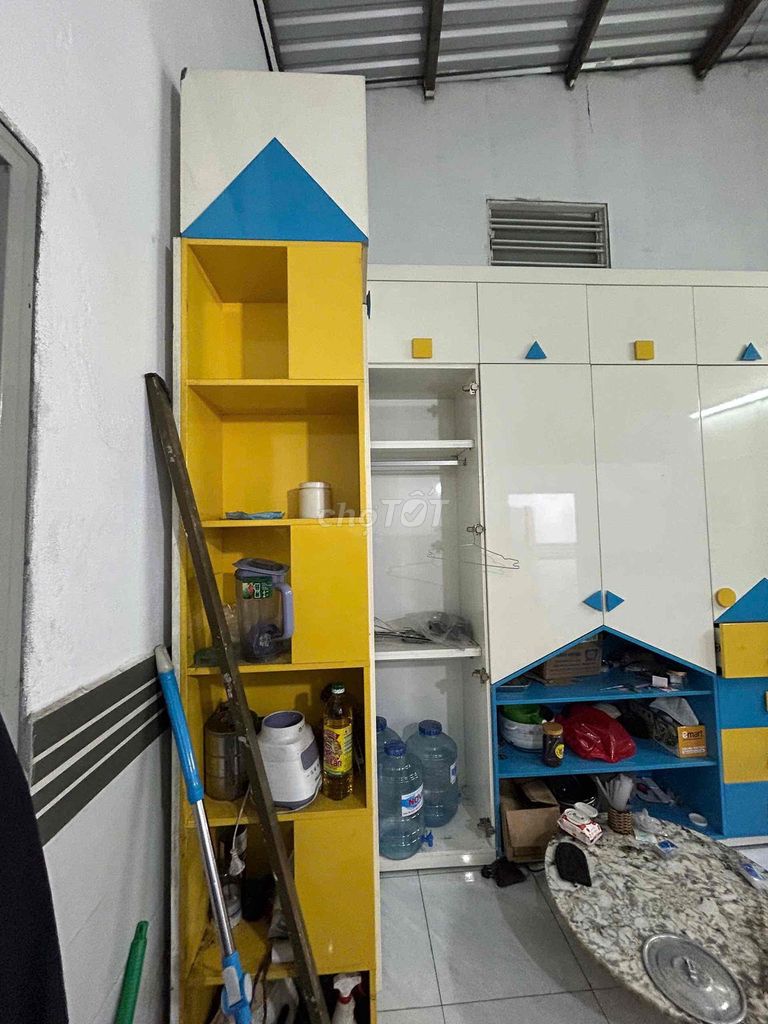 Tủ quần áo Gỗ công nghiệp Trắng, vàng, xanh. Mua bán Tủ, kệ gia đình tại Huyện Bình Chánh Tp Hồ Chí Minh được đăng bởi H Hạnh hình 1