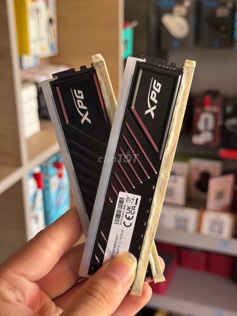 Ram Adata XPG D35G RGB Black 16GB | DDR4, 3200MHz. Mua bán Linh kiện (RAM, Card...) tại Huyện An Phú An Giang được đăng bởi PHẠM VĂN MINH hình 1