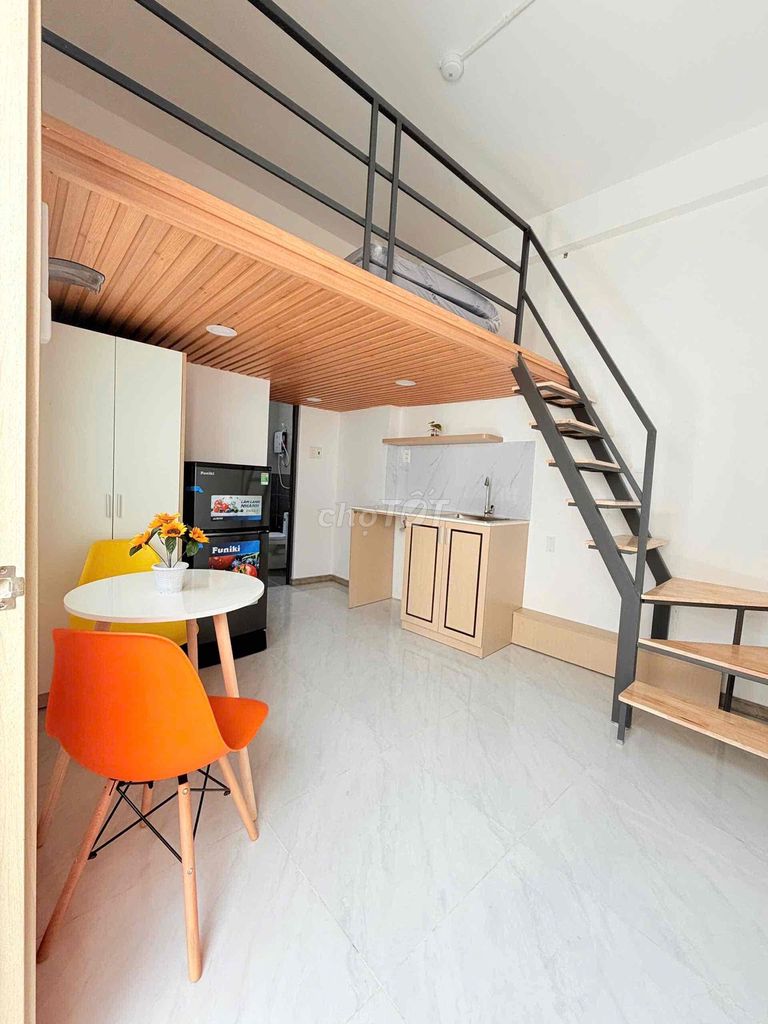 Cho thuê duplex 30m2 mới 100% Cực tiện ra Phan Đăng Lưu