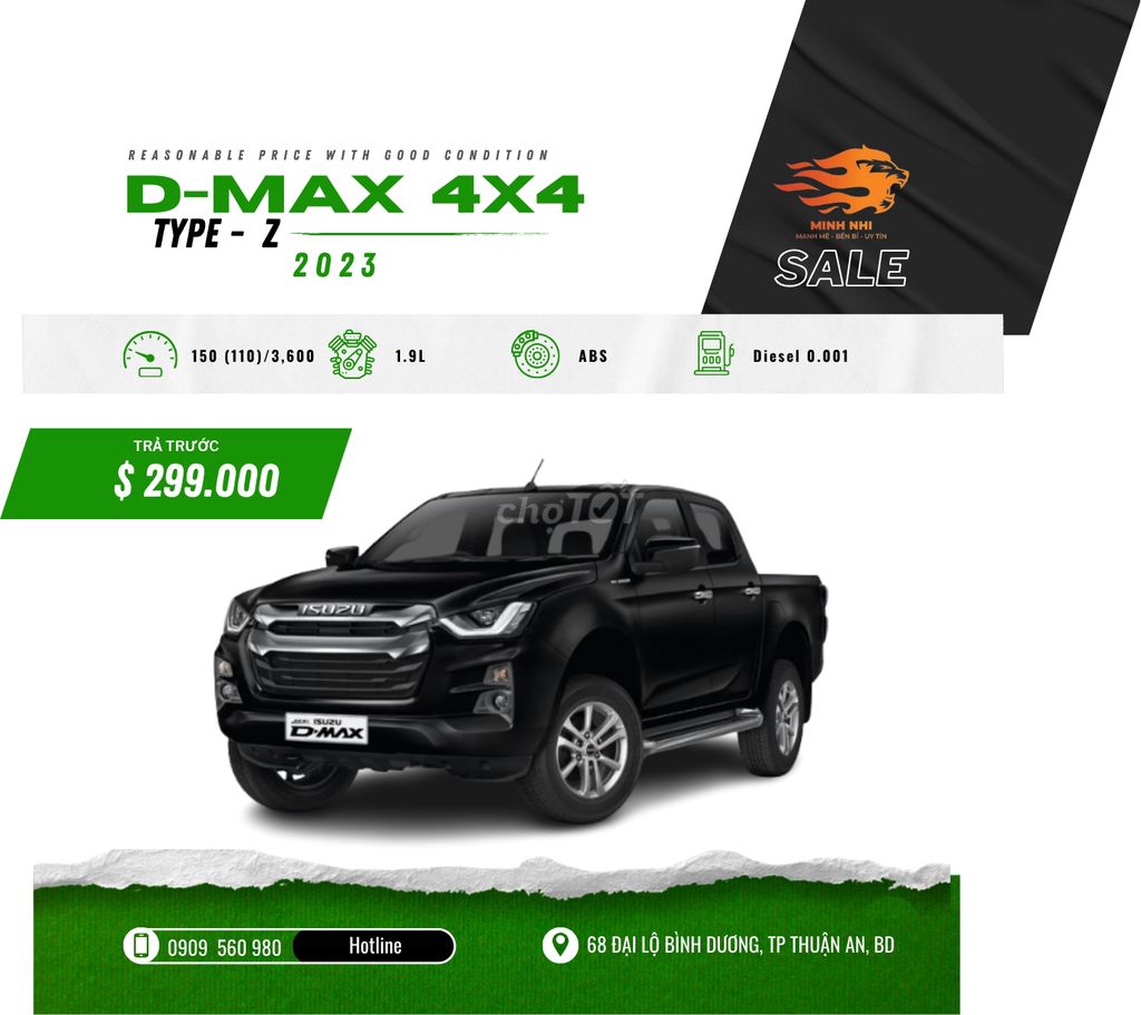 Isuzu Dmax 2023 Type Z