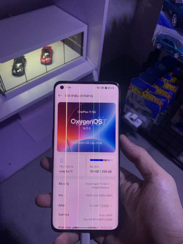 OnePlus 11 256GB Đen Màn hình sọc. Mua bán Điện thoại tại Quận Ngũ Hành Sơn Đà Nẵng được đăng bởi Tấn Võ hình 1