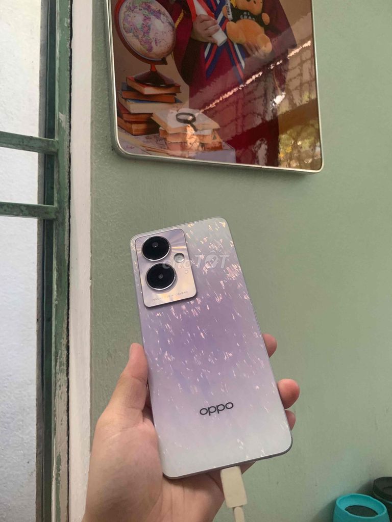 Oppo A79 5G tím 256GB/8G nguyên rin, pin lâu, 99%. Mua bán Điện thoại tại Quận Hải Châu Đà Nẵng được đăng bởi Hieu hình 1