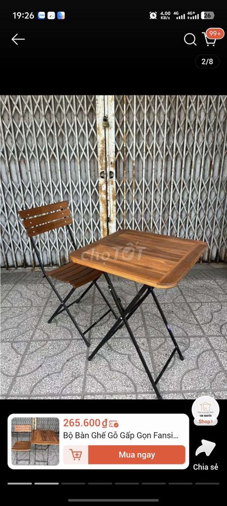 4 ghế 1 bàn. Mua bán Bàn ghế tại Huyện Kim Bảng Hà Nam được đăng bởi Nguyễn Như Thanh hình 1