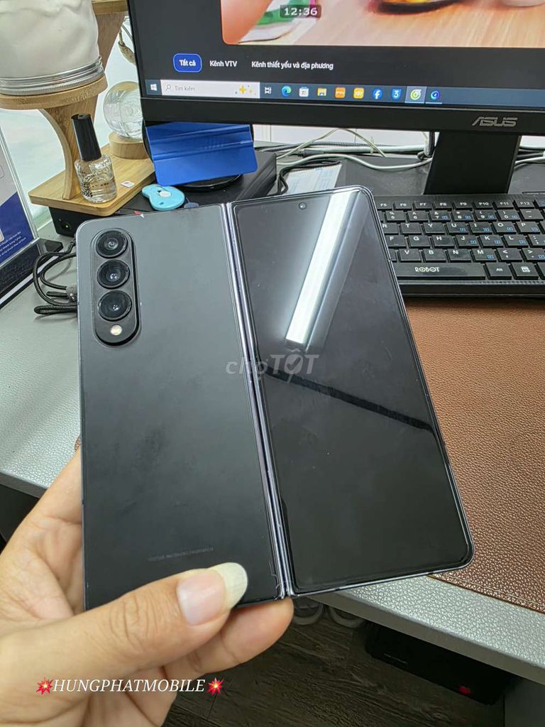 Z FOLD4-5G BẢN QTE HÀN 2 SIM ZIN ĐẸP  99%💥. Mua bán Điện thoại tại Quận Đống Đa Hà Nội được đăng bởi HƯNG PHÁT Mobile hình 1