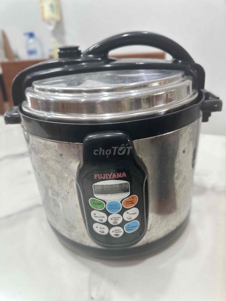 pass nồi áp suất điện đang sử dụng Fujiyama. Mua bán Dụng cụ nhà bếp tại Quận Gò Vấp Tp Hồ Chí Minh được đăng bởi Phuong Nguyen hình 1
