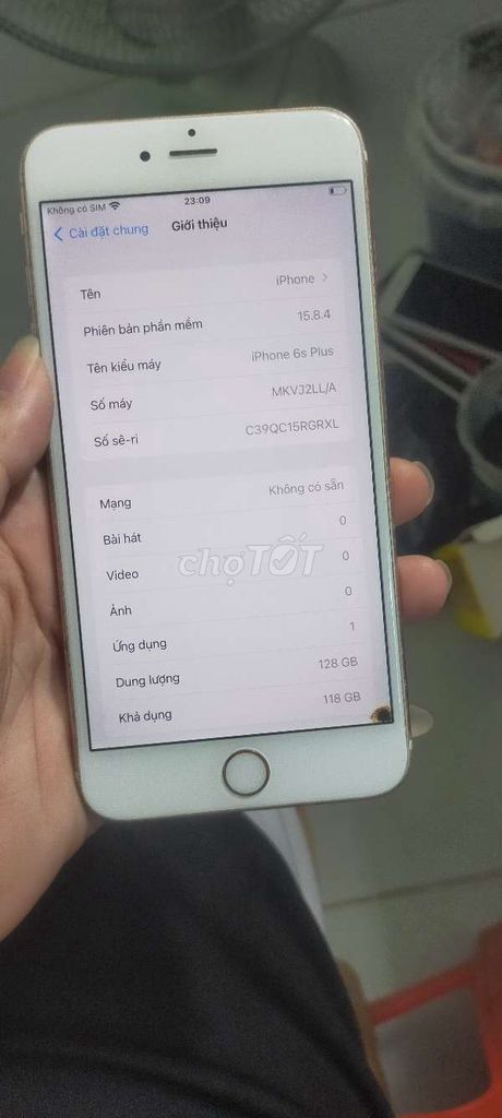 Apple iPhone 6S Plus 128GB Hồng Đốm mực. Mua bán Điện thoại tại Quận 7 Tp Hồ Chí Minh được đăng bởi điện thoại cỏ hình 1