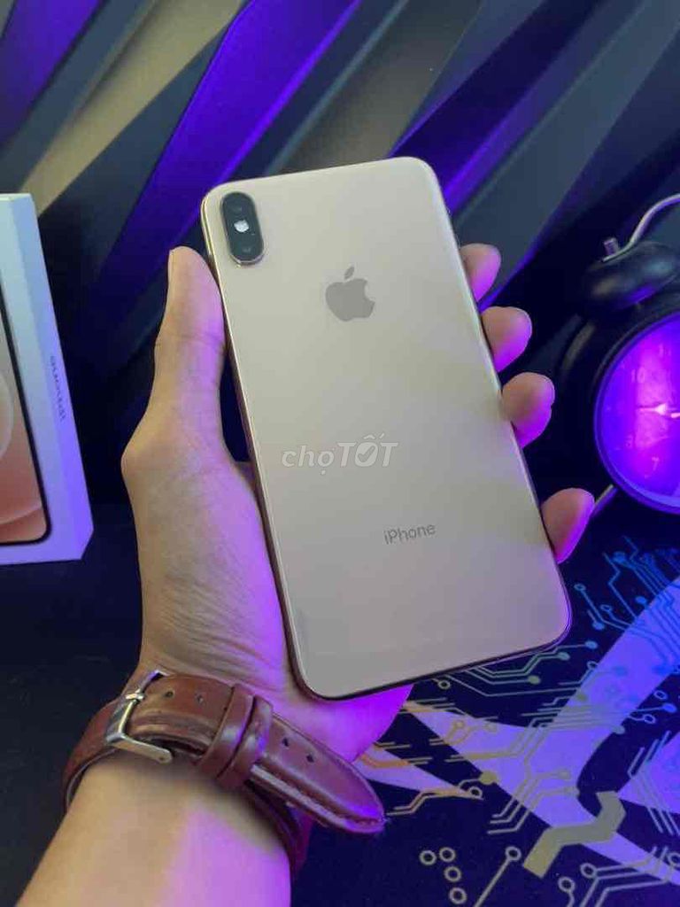 Iphone Xs Max 64 Gold Fullbox BH 6 tháng đủ giấytờ