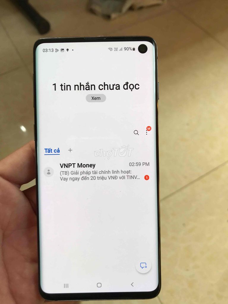 Samsung Galaxy S10 Đen. Mua bán Điện thoại tại Huyện Hòa Thành Tây Ninh được đăng bởi bão hình 1