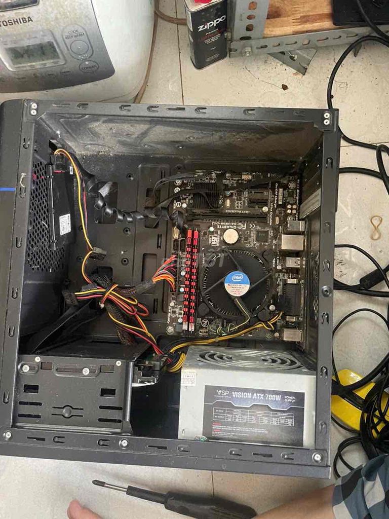 Thùng CPU Gigabyte H81 i5 4670K 8GB/128GB. Mua bán Máy tính để bàn tại Thành phố Long Xuyên An Giang được đăng bởi CỬA HÀNG HỮU TÀI AN GIANG CÓ THU LẠI MÁY TÍNH CŨ hình 1