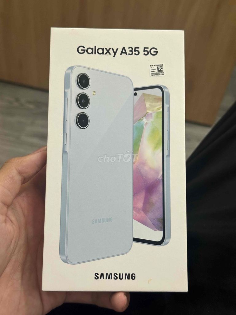 Samsung Galaxy A35 5G 128GB Xanh. Mua bán Điện thoại tại Quận Bình Thạnh Tp Hồ Chí Minh được đăng bởi DKSV hình 1