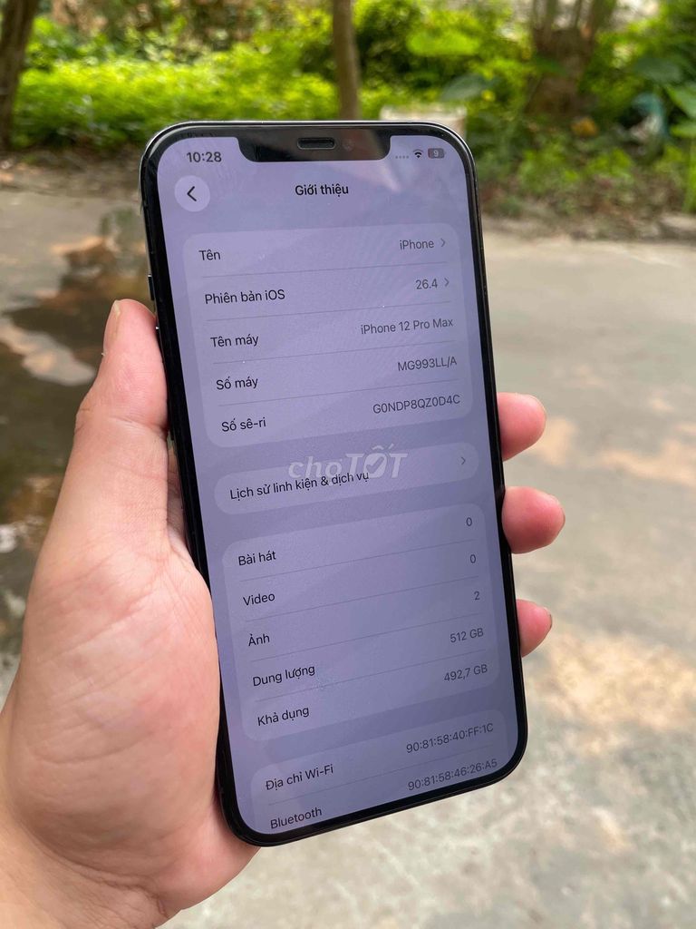 iPhone 12 Pro Max 512GB Xanh. Mua bán Điện thoại tại Thành phố Bắc Ninh Bắc Ninh được đăng bởi Ruca Store hình 1