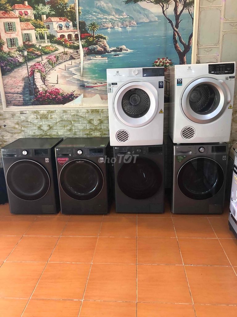 Máy giặt LG 9-10.5kg Đen. Mua bán Máy giặt tại Huyện Củ Chi Tp Hồ Chí Minh được đăng bởi Đường Huỳnh hình 1