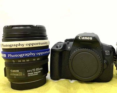 Canon 700D + Lens Canon 15-85 USM