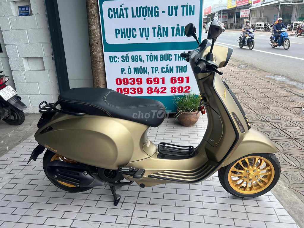 Vesspa sprint 150 2022 siêu lướt.. Mua bán Xe máy tại Quận Ô Môn Cần Thơ được đăng bởi Trần Tùng hình 4
