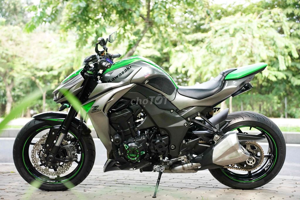 🥰 KAWASAKI Z1000 ABS 2016 XÁM XANH SIU ĐẸP. Mua bán Xe máy tại Thành phố Thủ Đức Tp Hồ Chí Minh được đăng bởi Thi Moto Thủ Đức hình 4