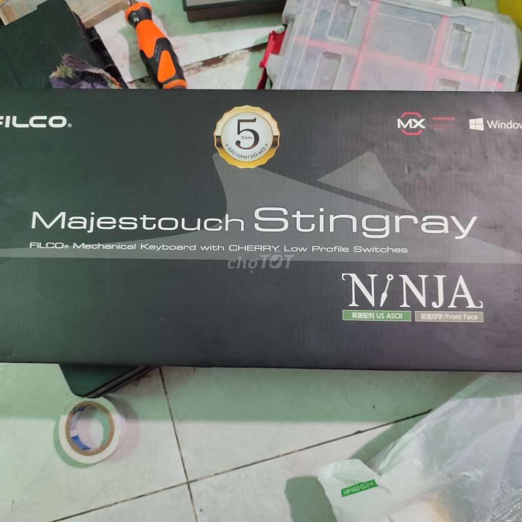 Bàn phím cơ Filco Majestouch Stingray Ninja 104. Mua bán Phụ kiện (Màn hình, Chuột...) tại Quận 12 Tp Hồ Chí Minh được đăng bởi hoàng nguyễn hình 1