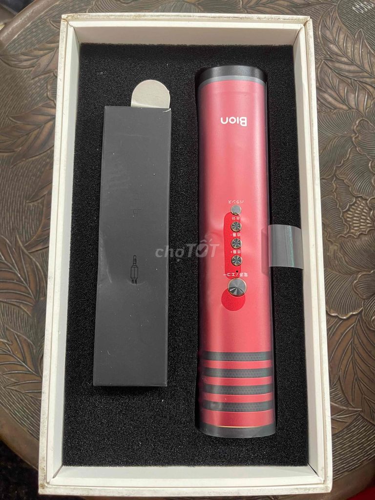 Micro karaoke Bion C1 Đỏ Kim loại Nhật Bản. Mua bán Tivi, Âm thanh tại Quận 10 Tp Hồ Chí Minh được đăng bởi Trần Thị Diễm Hương hình 1
