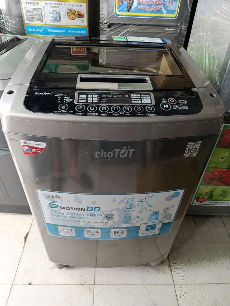 Thanh lý máy giặt lg 12kg inverter y hình