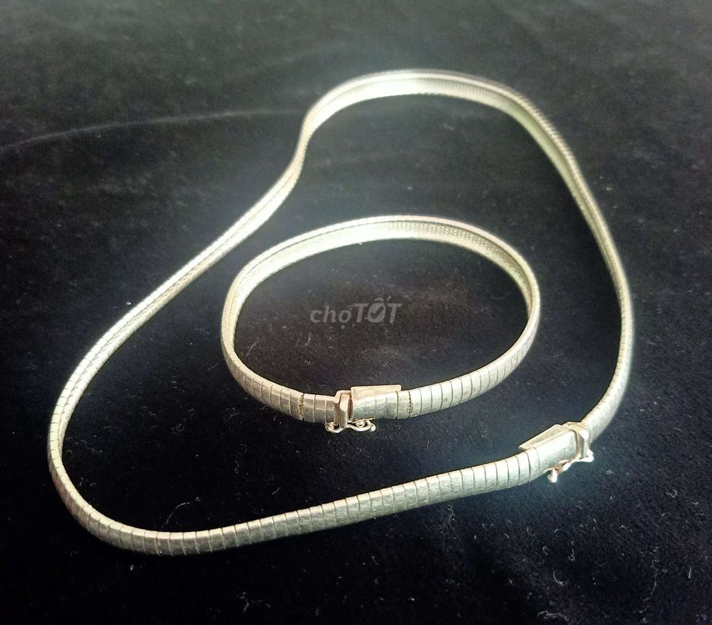 Bộ trang sức nữ Bạc 925 Italia. Mua bán Phụ kiện thời trang khác tại Huyện Long Thành Đồng Nai được đăng bởi Vũ Đoàn  hình 1