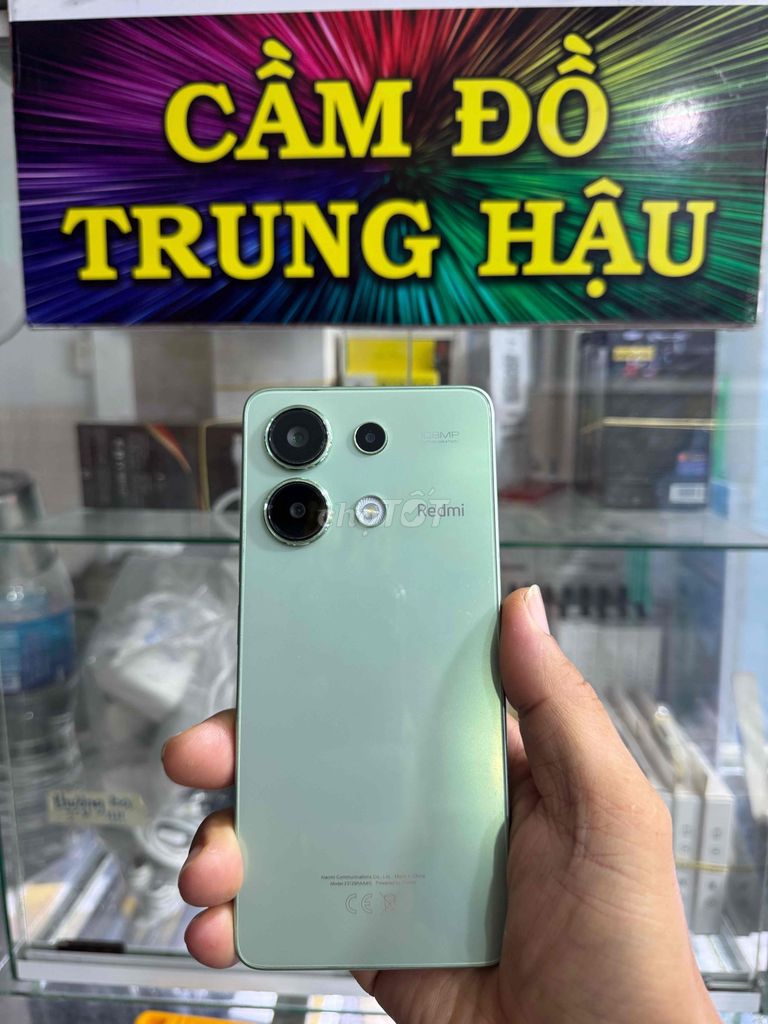 Xiaomi Redmi Note 13 128GB Xanh lá. Mua bán Điện thoại tại Quận Ninh Kiều Cần Thơ được đăng bởi CẦM ĐỒ TRUNG HẬU   hình 1