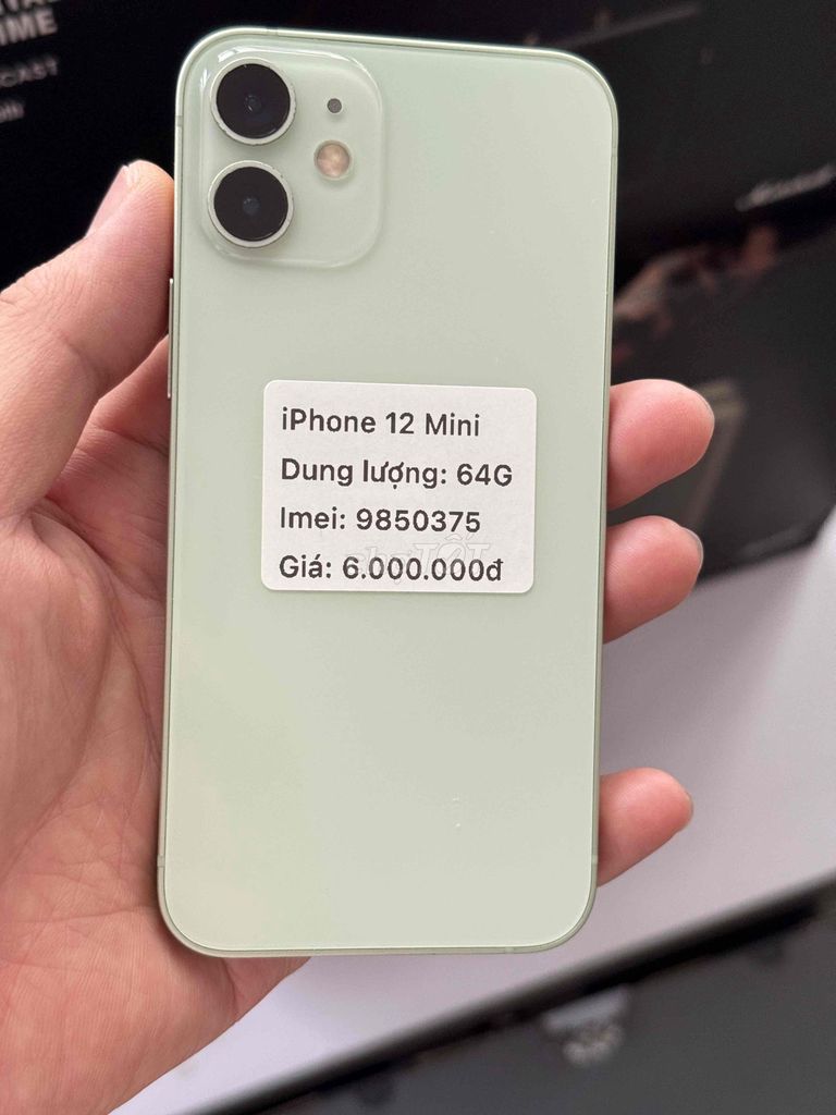 iPhone 12 Mini 64GB Xanh lá máy đẹp keng. Mua bán Điện thoại tại Thành phố Buôn Ma Thuột Đắk Lắk được đăng bởi Nguyễn Hoàng hình 1