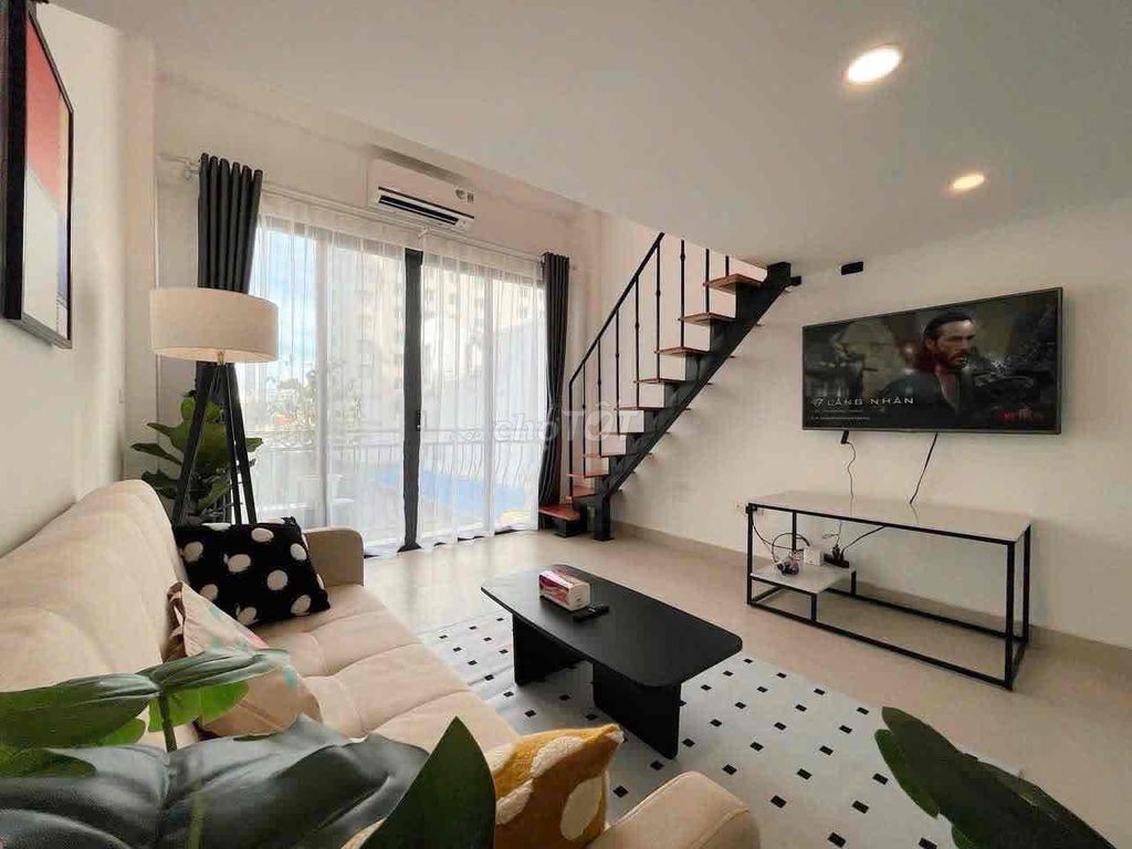 📍CĂN HỘ MỚI XÂY FULL NỘI THẤT_BAN CÔNG LỚN THOÁNG MÁT_NGAY CV PHẦN MỀM