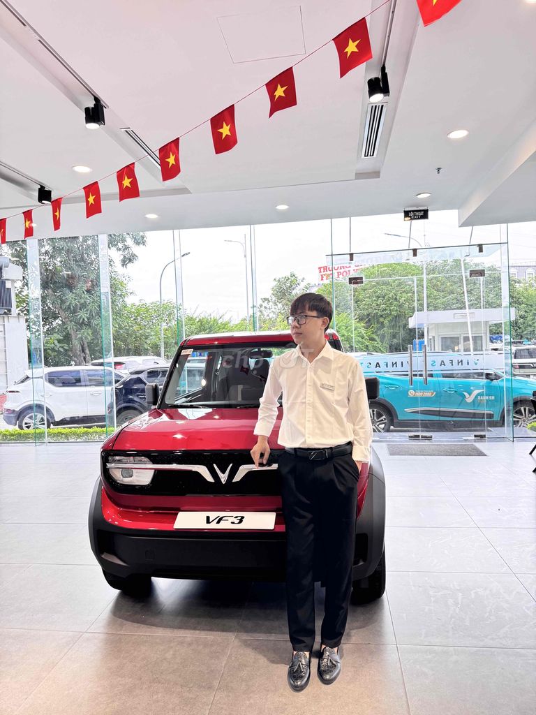 VinFast VF3 2025 Giảm giá 4% và các ưu đãi khác. Mua bán Ô tô tại Quận Nam Từ Liêm Hà Nội được đăng bởi Phạm Biên hình 3