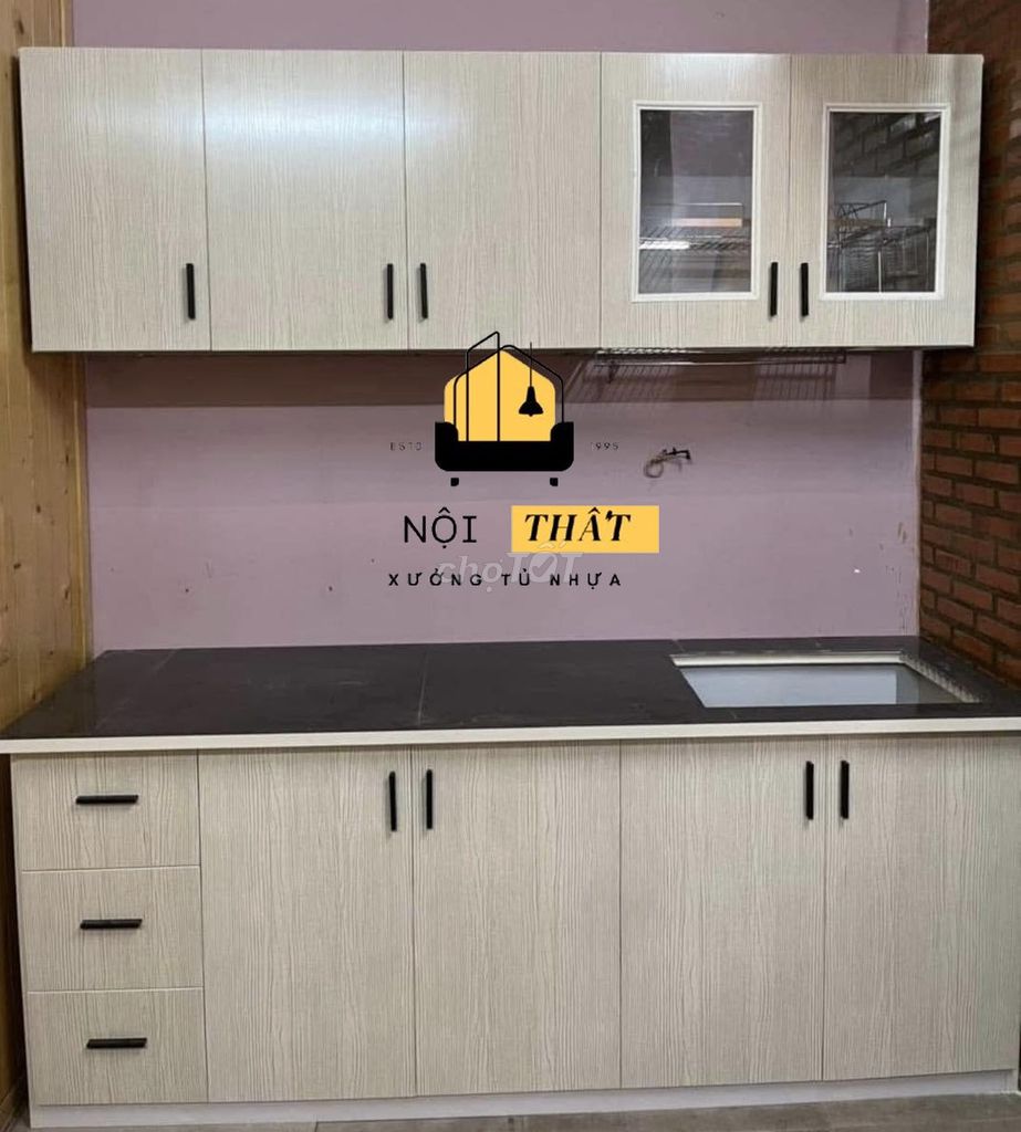 Tủ bếp nhựa Tủ bếp nhựa Tủ bếp nhựa Tủ bếp nhựa . Mua bán Tủ, kệ gia đình tại Thành phố Thủ Đức Tp Hồ Chí Minh được đăng bởi Cửa Hàng Nội Thất hình 1