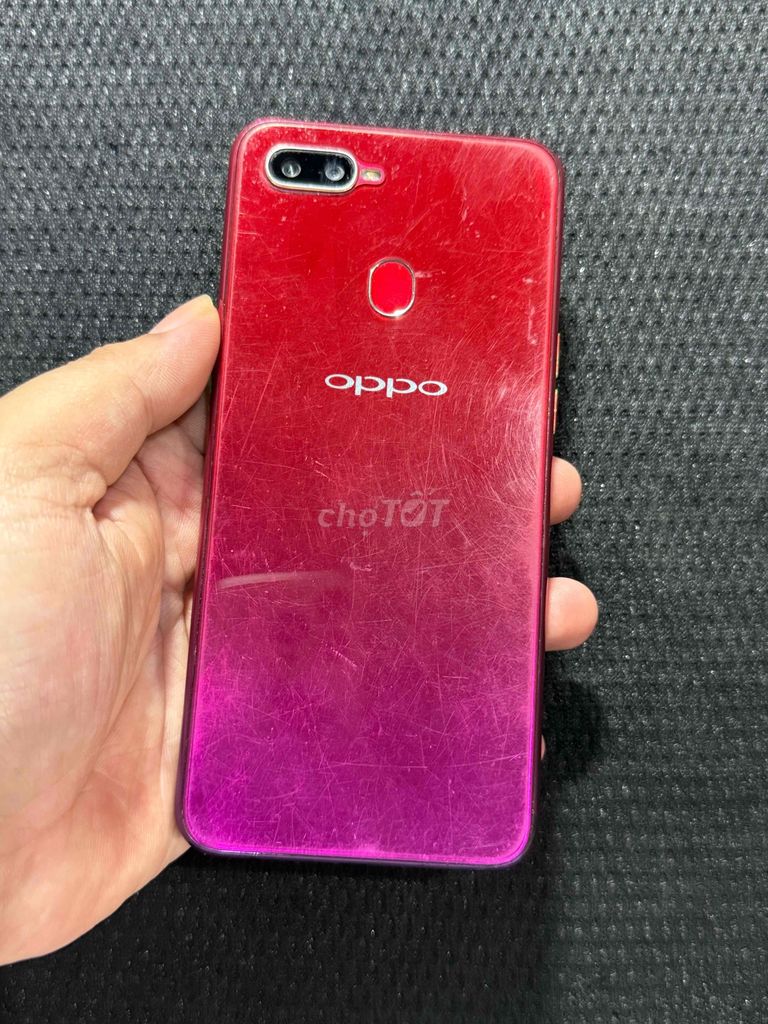Oppo F9 đỏ 4/64gb. Mua bán Điện thoại tại Huyện Củ Chi Tp Hồ Chí Minh được đăng bởi Nam 2666 hình 1