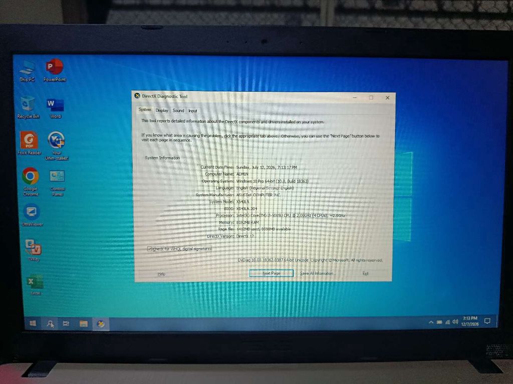 ASUS X550CA Intel Core i3 8GB Đen, Vàng. Mua bán Laptop tại Thành phố Long Xuyên An Giang được đăng bởi Nguyễn Tâm hình 1